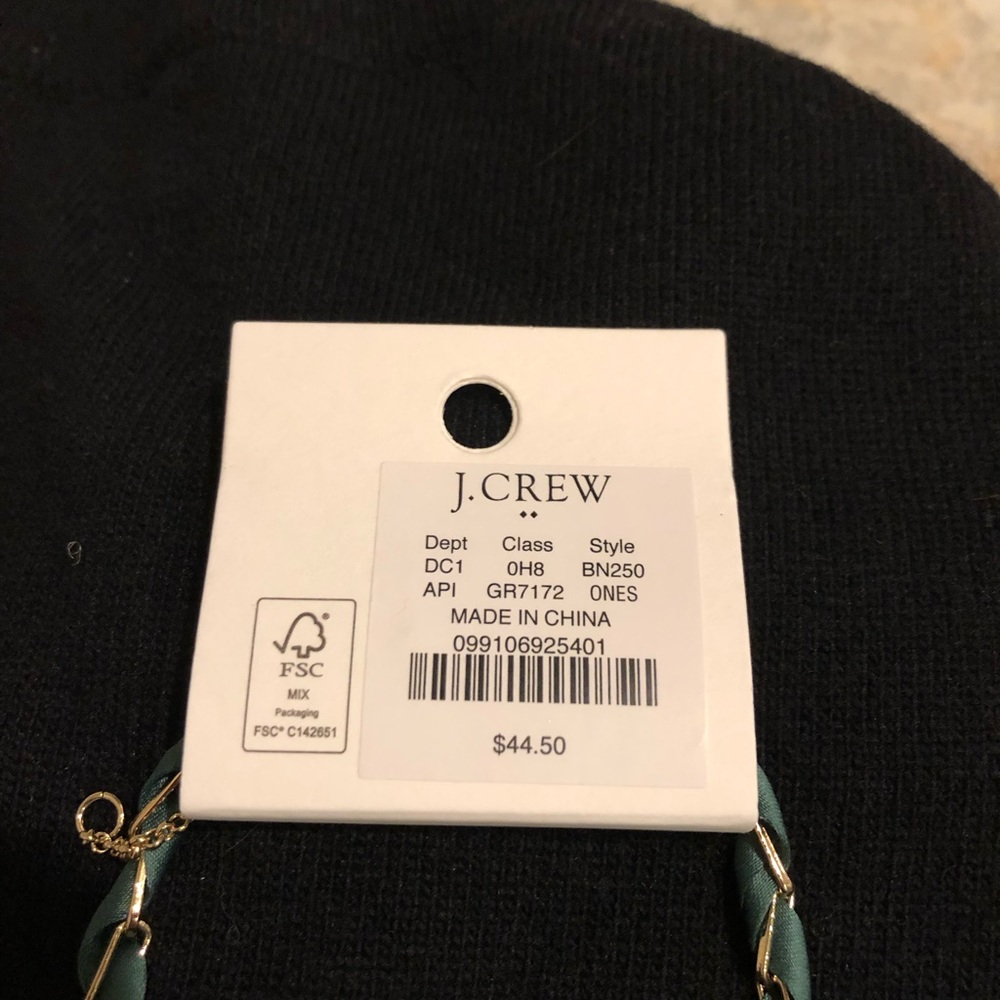 J. Crew Ribbon Wrapped Necklace - Picture 2 of 2